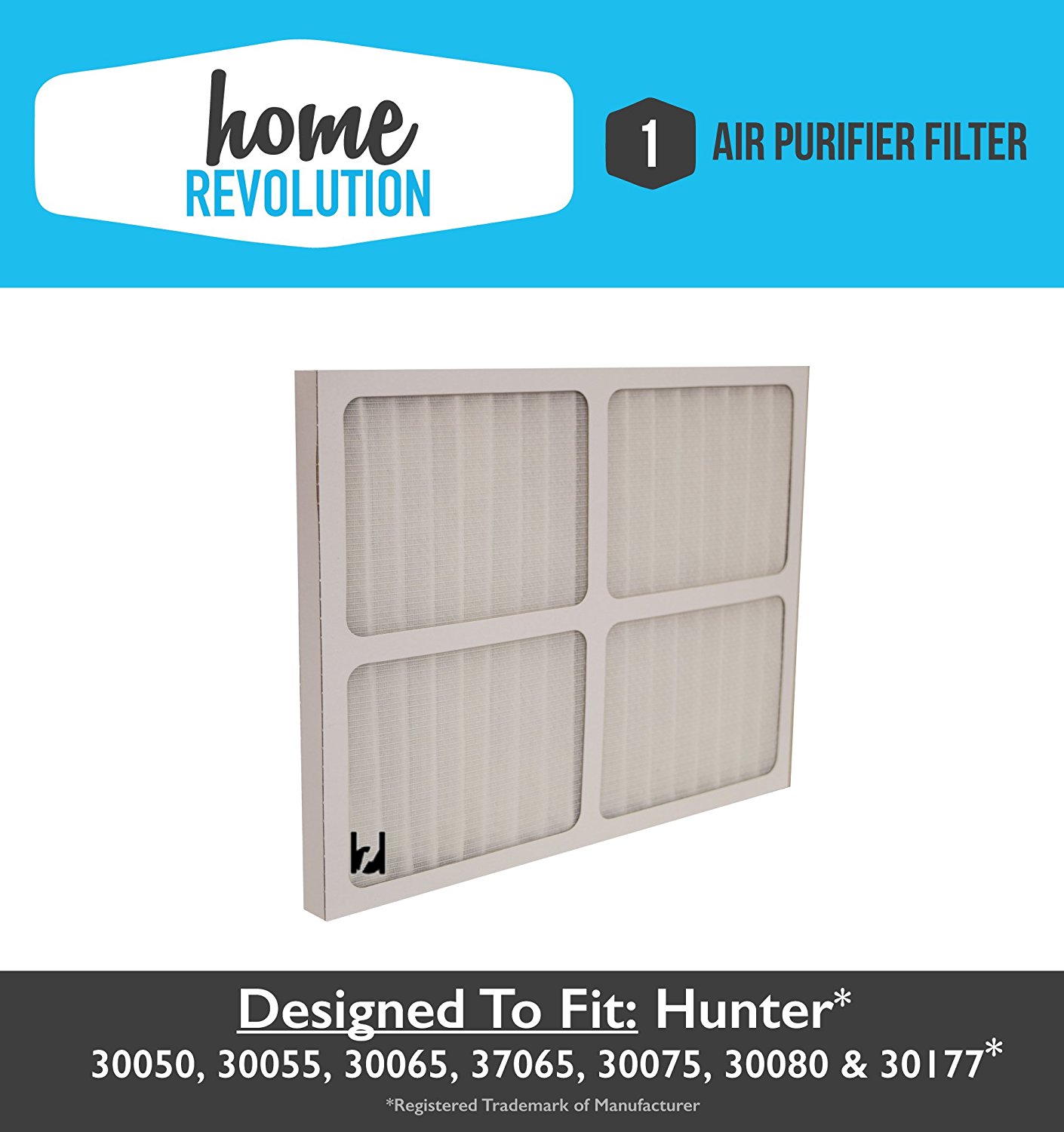 Hunter 30920 Home Revolution Brand Air Purifier Filter Replacement