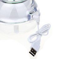Leewa 80ml USB Colorful LED Luminous Humidifier Aroma Diffuser for Office ; Home (Blue)