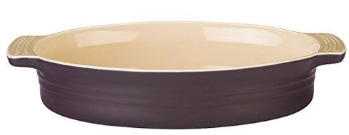 Le Creuset Stoneware 1-3/4-Quart Oval Dish, Violet N2
