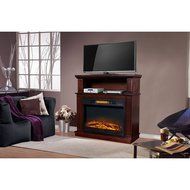 Kissmoji Electric Fireplace Media Cabinet