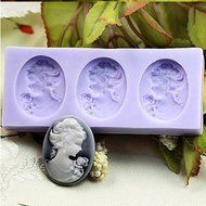 &quot;dipshop Silicone Woman Cake Mould Fondant Soap Chocolate Bake Mould&quot; shopping N3