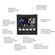Wireless Weather Station, Willor Digital Indoor Thermometer Hygrometer with Temperature Humidity Weather Forecast... N7