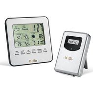 Wireless Weather Station, Willor Digital Indoor Thermometer Hygrometer with Temperature Humidity Weather Forecast... N8