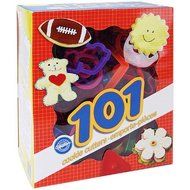 Plastic Cookie Cutters, Assorted Shapes 101 ct. 2304-1104 by Wilton N2