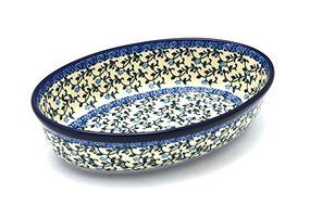 Polish Pottery Baker - Oval - Small - Terrace Vines