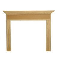Sterling Fireplace Mantel Surround Shelf Length: 66.5", Finish: Unfinished