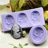 &quot;dipshop Silicone Woman Cake Mould Fondant Soap Chocolate Bake Mould&quot; shopping N4