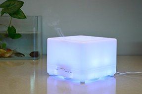 700ml Home Big Series 12 Pcs LED Aroma Diffuser Essential Oil Air Humidifier FD07 by Purple-Violet N3