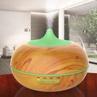 New 2016 Modern Zen House Aromatherapy Essential Oil Diffuser, Ultrasonic Whisper-Quiet Humidifier Aromatherapy...