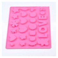 Baking Cake Mold Silicone Mold For Microwave, Love Shaped Ice Cube Mold N4