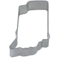State of Indiana Tin Cookie Cutter 3&quot;