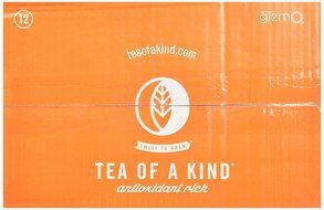 Tea of a Kind Black Tea, Peach Ginger, 16 Ounce (Pack of 12) N7