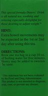 Diet Tea for Men and Women 2.18 oz 30 Tea Bags (Pack of 6) N3