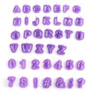 Cake &amp; Cookie Cutters 40PCS Plastic Alphabet Letter Cake Biscuit Baking Mould Fondant Cookie Cutters N2