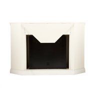 Electric Portable Fireplace Heaters and Entertainment Centers Premier Bedroom, Living Room Decor Storage All-In-One... N6