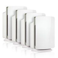 Alen BreatheSmart Customizable Air Purifier with HEPA-Pure Filter for Allergies and Dust (White, 1-Pack) N30
