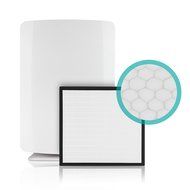 Alen BreatheSmart Customizable Air Purifier with HEPA-Pure Filter for Allergies and Dust (White, 1-Pack) N32