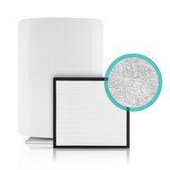 Alen BreatheSmart Customizable Air Purifier with HEPA-Pure Filter for Allergies and Dust (White, 1-Pack) N33