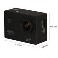 FWN 4K HD Action Camera Wifi 2.0 inch Waterproof Sports Video Camera Camcorder with accessories kit(BLACK)