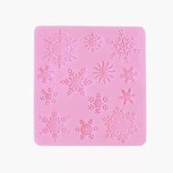 Goliton? Snow Flowers Shape Silicone Fondant Cake Mold,Jelly, Soap, Chocolate, Candy, Lollipop Mold N2