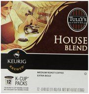 Tully's Coffee French Roast, Keurig K-Cups, 72 Count N10