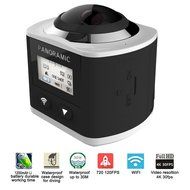 SEREE S4 Ultra HD 4K 360 Degree Panoramic Camera Waterproof WIFI VR Sport Action DV Camcorder (MSD-S4-16GB)