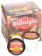 Indulgio Spiced Apple Cider Single Serve for Keurig K-Cup Brewers, 12 Count (Pack of 6) N12