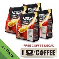 2-PACK Nescaf&eacute; 3-in-1 ORIGINAL Blend and Brew (with FREE COFFEE DECAL STICKER) Premix Instant Coffee ★ Taste Creamier... N9