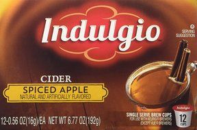 Indulgio Spiced Apple Cider Single Serve for Keurig K-Cup Brewers, 12 Count (Pack of 6) N19
