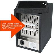 NEW LIVING ALPINE AIR PURIFIER IONIZER OZONE GENERATOR SMOKE ODOR REMOVER N3