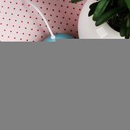 SIEGES Mini Portable USB Donut-shaped Floating Steam Humidifier Aroma Diffuser Air Mist Diffuser Purifier (Pink) N10