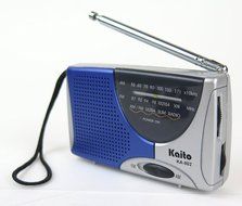 Kaito KA802 AM FM Super Pocket Size Radio, Small Size AM/FM Radio N4
