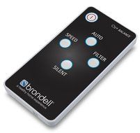Brondell O2+ Balance Air Purifier with True HEPA and Carbon Filtration for Odor and VOCs, White N2