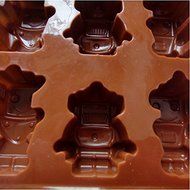 New Silicone Cake Mold Robot Shape Ice Chocolate Decoration Kitchen Bakeware Cooking Tools Sweet Food Modelling... N3