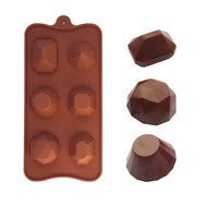Gems Shape Chocolate Silicone Mold Baking Cake Decoration Mould