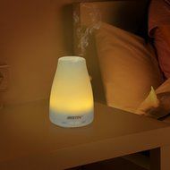 BESTEK 120ml Aromatherapy Essential Oil Diffuser Portable Ultrasonic Cool Mist Aroma Humidifier with 7 LED Lights...