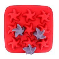 "Starfish Silicone Ice Cube Tray Jelly Chocolate Pudding Mold" shopping N3