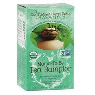 Earth Mama Angel Baby Organic Mama-To-Be Tea Sampler, 16 Teabags/Box (Pack of 3) N2