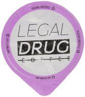 Legal Drug Dark Roasted Coffee, Illegally Smooth KCups, 24 Count