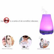 Amir Oil Diffuser, ELEGIANT 100ml Aroma Essential Oil Diffuser Ultrasonic Mist Air Humidifier with Color-changing...