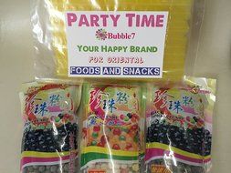 3 Packs of BOBA (Black) Tapioca Pearl "Bubble Tea Ingredients" With additonal 1 Pack of 50 BOBA STRAWS(Variety... N5