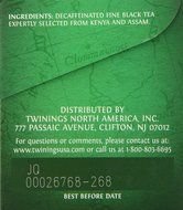 Twinings Decaffeinated Irish Breakfast, 20 ct N5