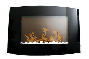 New Diva Tranquility 35" Wall Mount 1500W/750W Adjustable Electric Fireplace/Heater with Remote Control N8