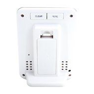 BALDR Weather Station, Displays Humidity and Temperature, Min, Max, and Trend Indicator, White N2