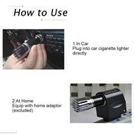 New Mini Auto Car Home Fresh Air Ionic Purifier Oxygen Bar Ozone Ionizer Cleaner N7