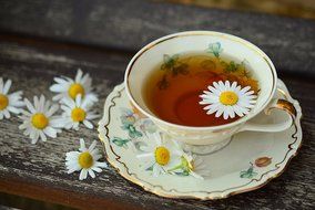 Organic Rose Chamomile Lavender Tea - Loose Herbal Blend - GMO Free - Relaxing - Calming Tisane by The Tea Company... N13