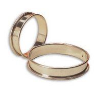 Matfer Bourgeat 371704 Small Flan Ring, Silver