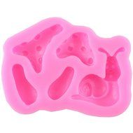 Mujiang Enchanted Vintage Fairy Garden Fairy Gnome Home Door Snail Silicone Chocolate Fondant Molds for Crafting... N6