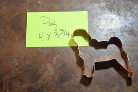 Pug Cookie Cutter N3