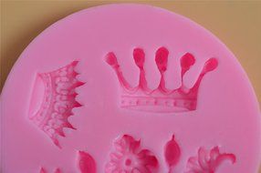 Bestwoohome 4 Set Silicone Fondant Baking Mold Cake Sugar Craft Chocolate Decorating DIY (Cherry Blossoms) N25